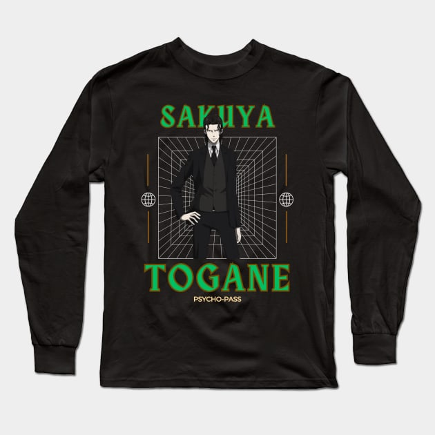 Togane Sakuya Psycho Pass Long Sleeve T-Shirt by AssoDesign